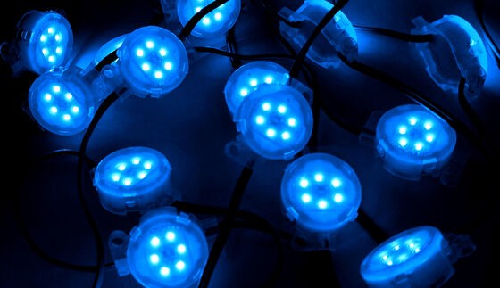 40 ملم ذكي قابلة للعنوان LED Pixel Light IP67 مقاوم للماء