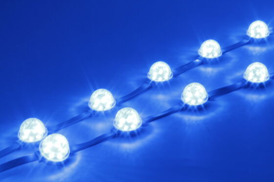 الجهد المنخفض 48 فولت 40 مم البسيطة LED نقطة ضوء IP67 مانعة لتسرب الماء مادة الكمبيوتر بناء خارج المناظر الطبيعية أضواء الزخرفية