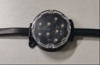 50mm RGB DC48V IP67 مضاد للماء LED Pixel Light لإضاءة الواجهات الخارجية