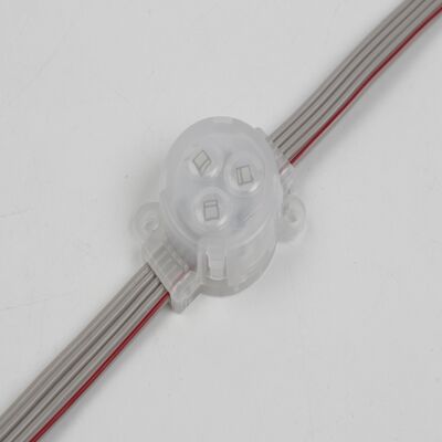 ضوء نقطة LED ملون بالكامل RGB 30mm للخارج IP67 مقاوم للماء للملاعب الرياضية والإضاءة الخارجية