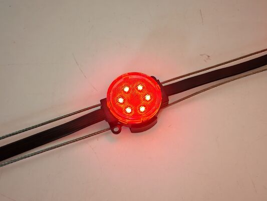 48 فولت 40 ملم PC Shell IP67 مضاد للماء LED Point Light RGBW مبنى خارجي واجهة جدار خارجي تزيين الجدار