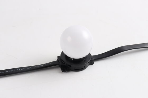 40mm RGB Color Changing PC Waterproof LED Globe Bulb Light Customizable Christmas Festival Ambient Decor Lamp For Outdoor Landscape And Holiday Lighting