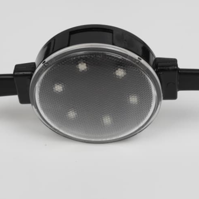 IP67 خارجية 40mm 2W RGBW مصدر ضوء LED نقطة مع 48V DMX التحكم في الجهاز الفندقية واجهة الديكور