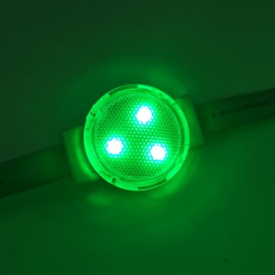 IP67 مقاوم للماء 30 مللي متر DC24V RGB LED نقطة ضوء SMD3535 بكسل مصباح للبناء التجاري واجهة الإضاءة المعمارية