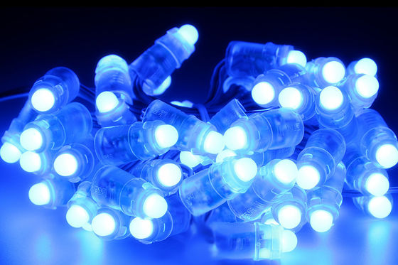 ماء IP67 12v 9mm 0.2W Rgb بقيادة سلسلة الأنوار
