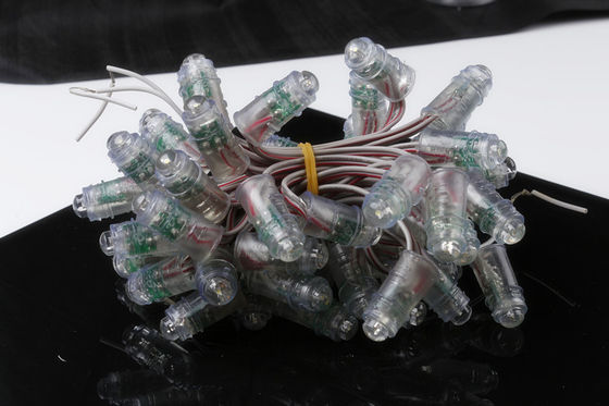 DC 5V IC16716 12mm 0.15W بالألوان الكاملة بكسل ضوء