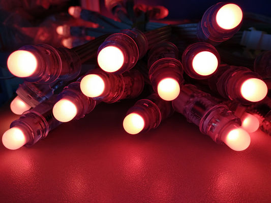ضوء بكسل LED أحمر خارجي IP67 DC5V 12 مم لأحرف القناة
