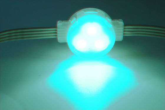 المناظر الطبيعية IP67 DC 5V 0.3W 20mm RGB LED بكسل الخفيفة