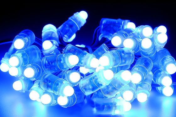 IC16716 DC 5V 9mm 0.1W سلسلة إضاءة LED قابلة للعنونة