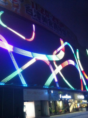 ديكور 1.5 وات 24 فولت SMD3535 H5010M24 RGB LED بكسل 50 مم