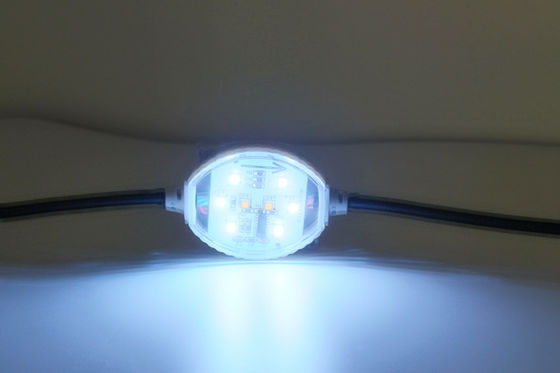 120 درجة زاوية 1.5W 24V 60mm IP65 RGBW LED بكسل
