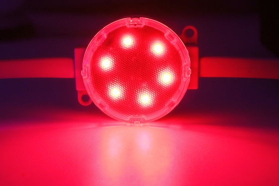 160 درجة زاوية شعاع 1.5W 24V IP67 50MM RGB LED بكسل