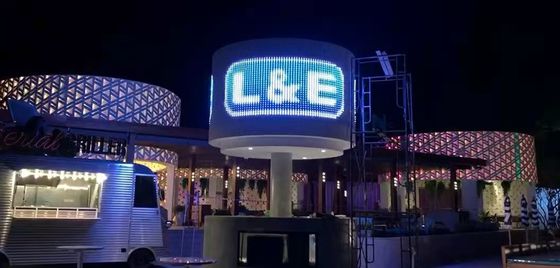 Dmx Led بكسل SMD5050 RGB DC5V DC12V 20 مللي متر LED بكسل ضوء وحدة مستديرة Led لشاشة LED بكسل
