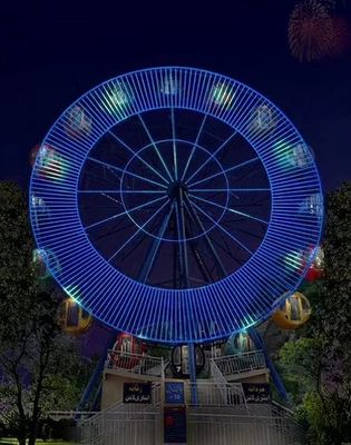 30mm Dmx Led Pixel SMD RGB أضواء واجهة البناء LED بكسل في الهواء الطلق نقطة ضوء وحدة LED مستديرة