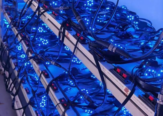 الرقمية RGB بكسل الخفيفة SMD5050 40 مم 50 مم Dmx Spi في الهواء الطلق أدى ضوء نقطة للبناء