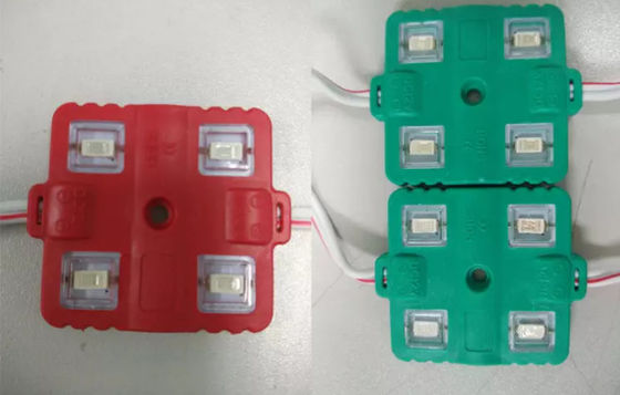 وحدة LED وحدة إضاءة خلفية 5050led IP67 12V Epistar 4 رقائق الصمام الخفيفة للافتات ضمان لمدة عامين