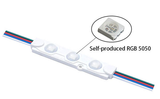 ماء DC12V 0.72W RGB بقيادة وحدة أضواء SMD5050