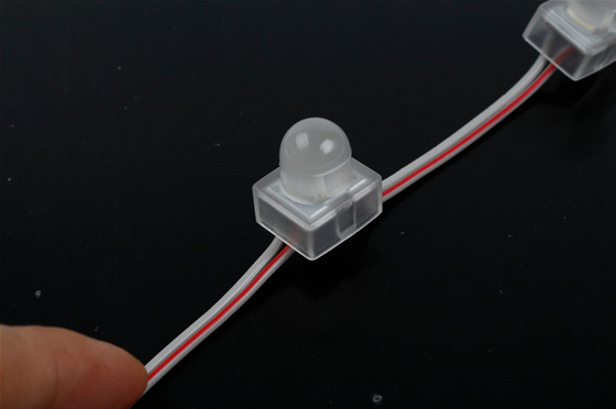 مصباح LED بكسل قابل للعنونة مضاد للماء 12 ملم ، مصباح LED مربع ألوان SMD بكسل كامل الألوان